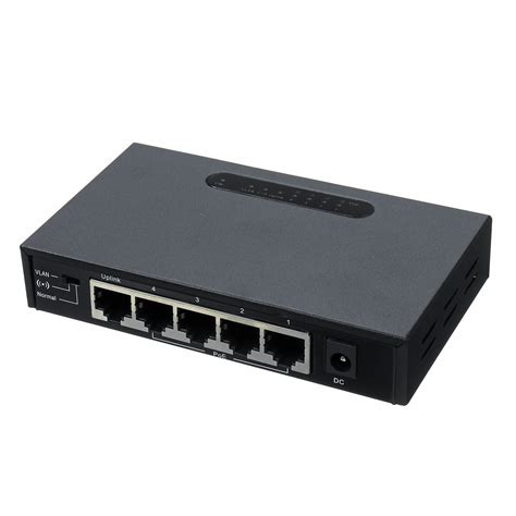 Ethernet HUB IEEE802.3af 4 Port POE Engine Switch 15.4W Power 100 M for ...