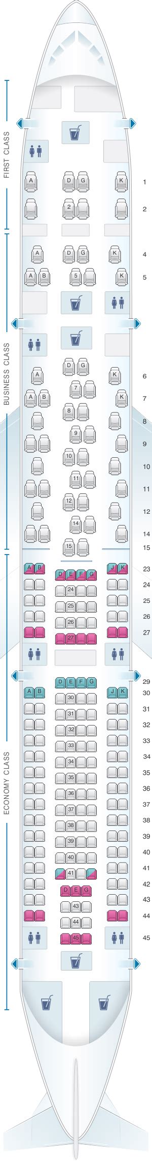 Image 55 of Plan Cabine Airbus A330 300 Swiss | new-uglydolls