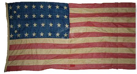 ZFC - National Treasures - Union Civil War Flags 1861 to 1865