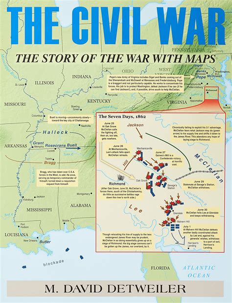 Civil War Battles Map - Photos