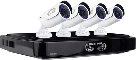 Customer Reviews: Night Owl 8-Channel, 4-Camera Indoor/Outdoor Wired ...