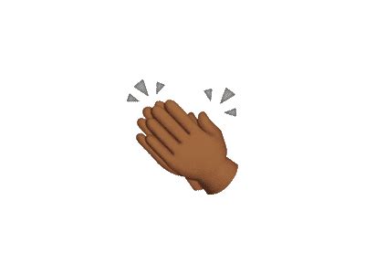 Inclusive animated clapping emoji for Slack by Peter Lewis on Dribbble