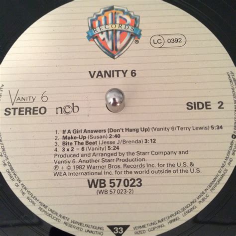 Vanity 6 - Vanity 6 - Vinyl Pussycat Records