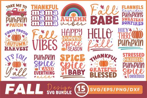 Fall quotes Svg Bundle | Graphic Objects ~ Creative Market