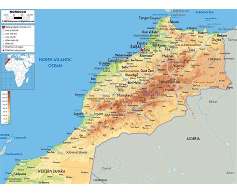 Rabat Morocco Tourist Map - Best Tourist Places in the World