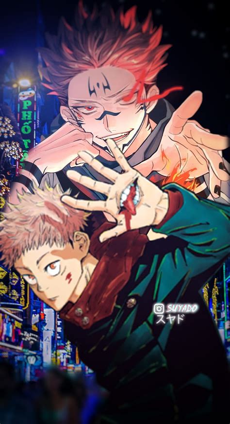 Jujutsu Kaisen Itadori And Sukuna