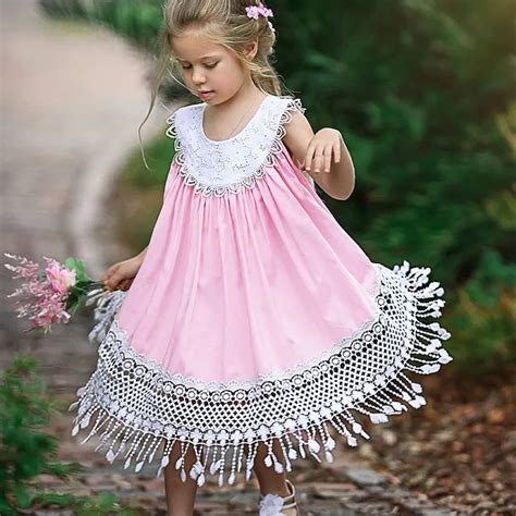 Aliexpress.com : Buy Baby Summer Lace Vest Dress Little Girls Clothing ...