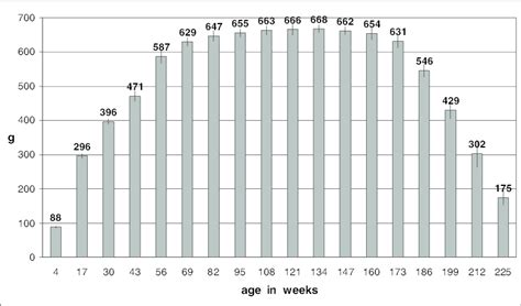 Average body weight of male Wistar rats. | Download Scientific Diagram