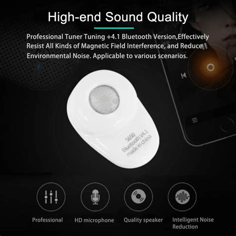 Mini Invisible Noise Cancelling Bluetooth Headphones | Upthesound