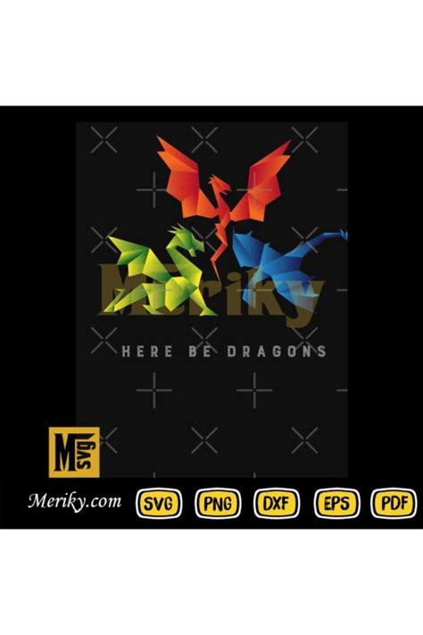 a black background with colorful origami dragon on the bottom and words ...