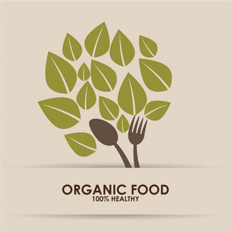 Creative organic food logo vector 01 - Vector Food, Vector Logo free ...