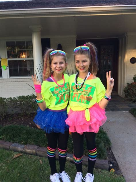 Fun girls 80s costume! More 80s Kids Costumes, Diy Costumes, Kids 80s ...