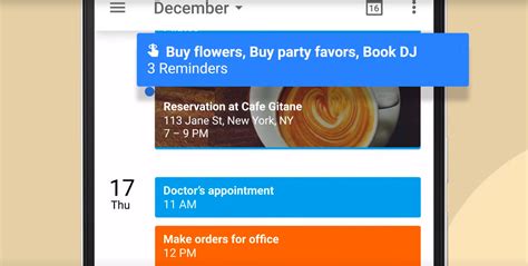 Google Calendar gets reminders to keep track of your tasks