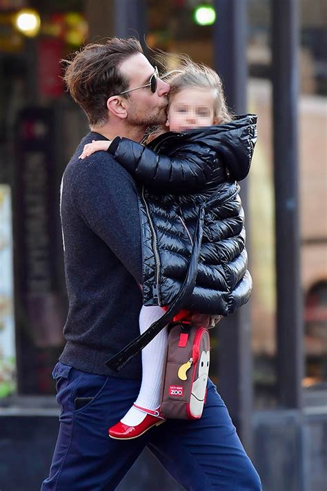 Bradley Cooper Kisses Daughter Lea Before Taking Her To School: Photo ...