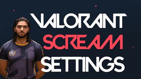 ScreaM Valorant Settings, Crosshair, Key bindings, and PC Specs