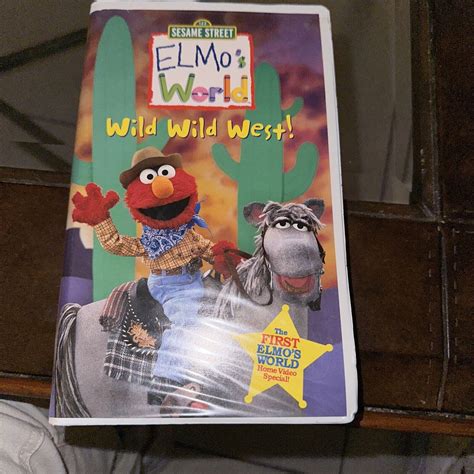 Elmo's World - Wild Wild West (VHS, 2001) | Grelly USA