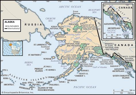 Map Of Alaska Coastline