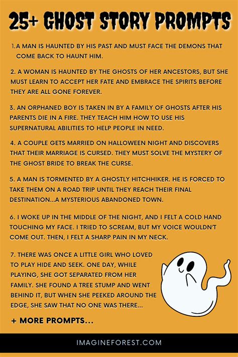 25+ Ghost Story Prompts: Scary Ghost Writing Prompts 👻