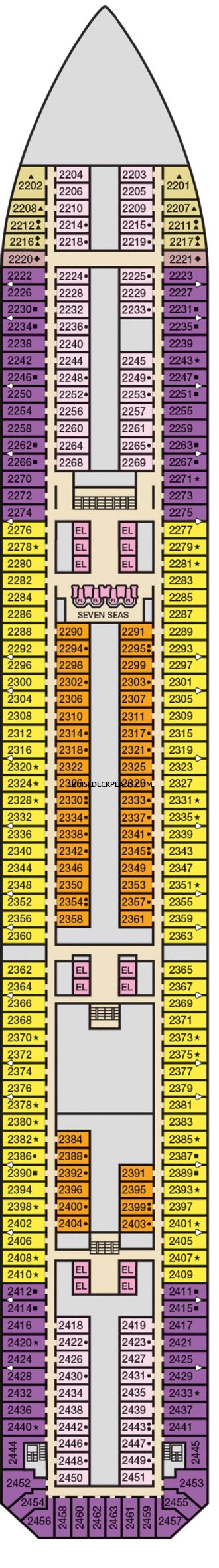 Carnival Victory Main Deck Plan Tour