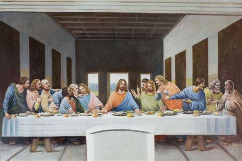 Da Vinci, The Last Supper - Canvas Art & Reproduction Oil Paintings