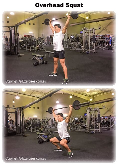 Overhead Squat | exercises.com.au