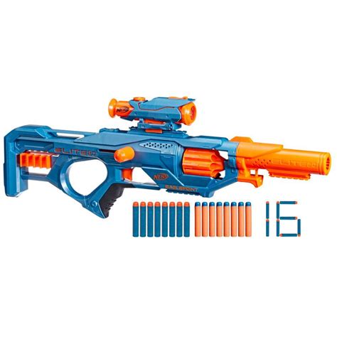 Nerf Elite 2.0 Eaglepoint RD-8 Blaster -- 8-Dart Drum, Detachable Scope ...