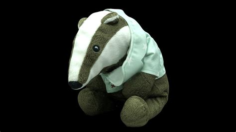 Plush badger 3D model - TurboSquid 1483935