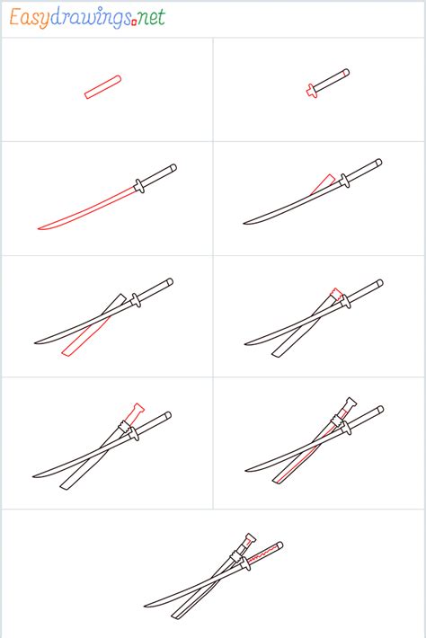 Learn To Draw A Katana