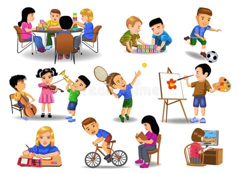 Activities School Stock Illustrations – 22,506 Activities School Stock ...