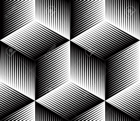 Black And White Geometric Shapes