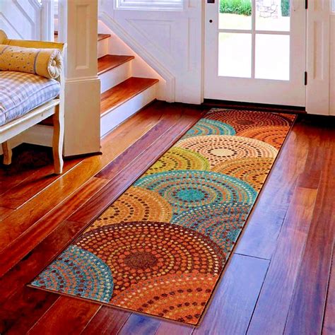 RUNNER RUGS CARPET RUNNERS AREA RUG RUNNERS HALLWAY COOL COLORFUL ...