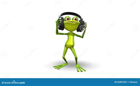 Dancing frog stock video. Video of cartoon, jump, smile - 56401831