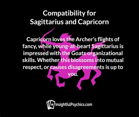 Sagittarius and Capricorn Compatibility: Sex, Love and Friendship ...