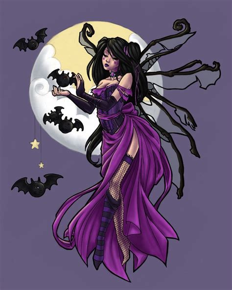 Dark_Fairy_by_Tattereddreams_by_rynn_digital | Fairy drawings, Gothic ...