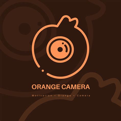 Orange Camera on Behance