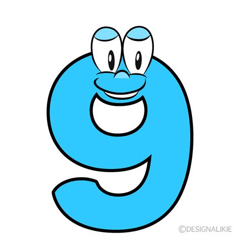 Free Number 9 Clipart