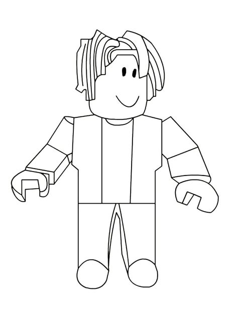 41 roblox coloring pages noob - Crate and Kids Free Printable Coloring Page