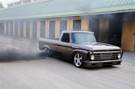 1962, Ford, F100, Pickup, Custom, Hot, Rod, Rods, Classic, Custom ...