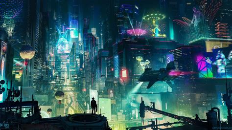 Cyberpunk Computer Wallpapers - Top Free Cyberpunk Computer Backgrounds ...