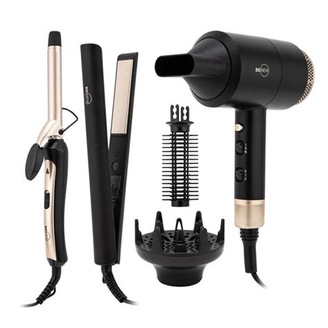 EGL | 3 in 1 Hair Styling Set | Multi | SportsDirect.com