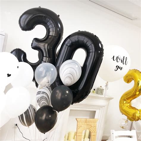 Jumbo Giant Number Balloon Foil Number Balloon -- Black Number 1 ...