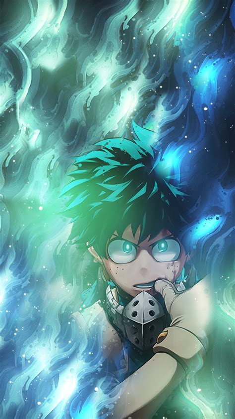 I made a Deku wallpaper for mobile : r/BokuNoHeroAcademia