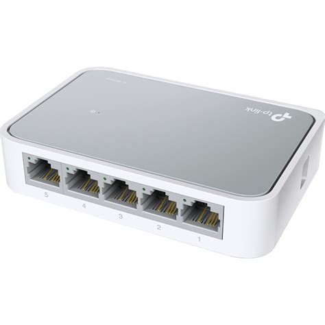 TP-LINK TLSF1005D 5 PORT ETHERNET SWITCH / HUB MINI DESKTOP 10/100M TP ...