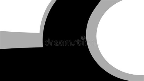 Black and White Simple Background with Curve Lines Stock Photo - Image ...