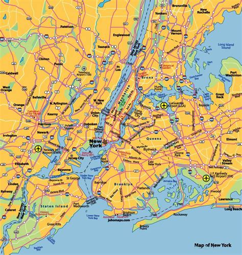 Printable New York City Map