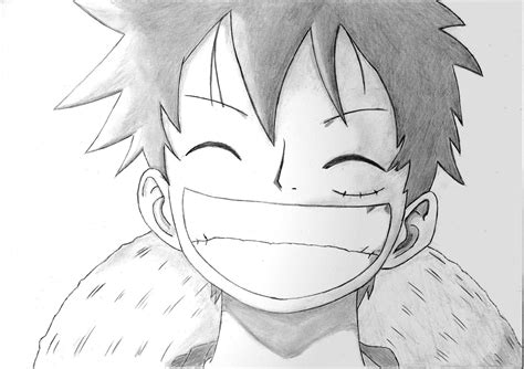 Luffy One Piece Drawing | www.galleryhip.com - The Hippest Pics