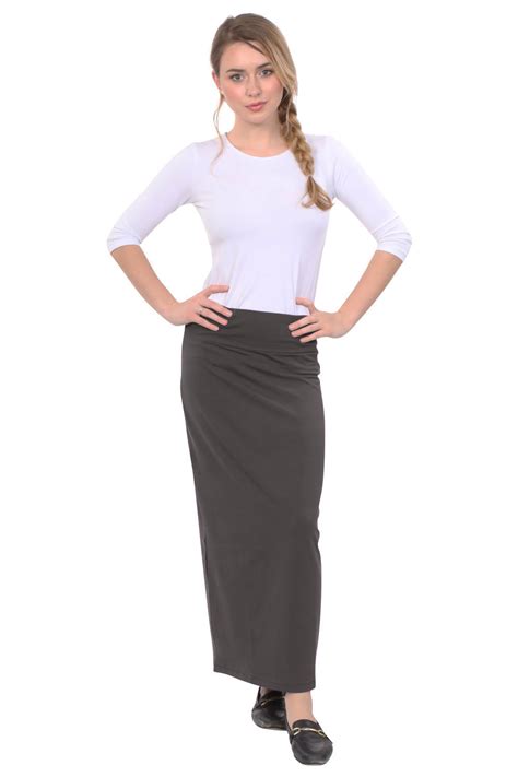 Long Pencil Skirt. Women Modest Clothing. Kosher Casual.