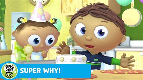 SUPER WHY! | Whyatt Makes a Birthday Cake | PBS KIDS | WPBS | Serving ...