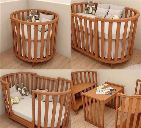 This 4-in-1 Convertible Crib, Bassinet, and Toddler Bed Grows With Your ...