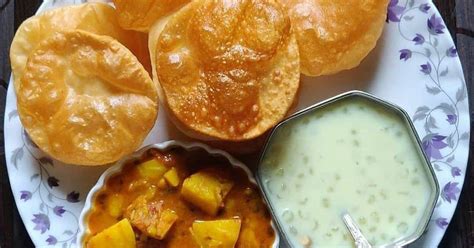 Aloo Sabzi Puri Recipe by Manjula Aggarwal - Cookpad